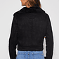 Chaqueta Aviadora Mujer Negro Familyshop - Miniatura 3