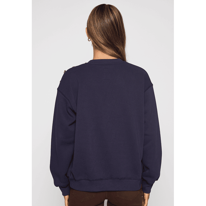 Polerón París Mujer Azul Familyshop 4