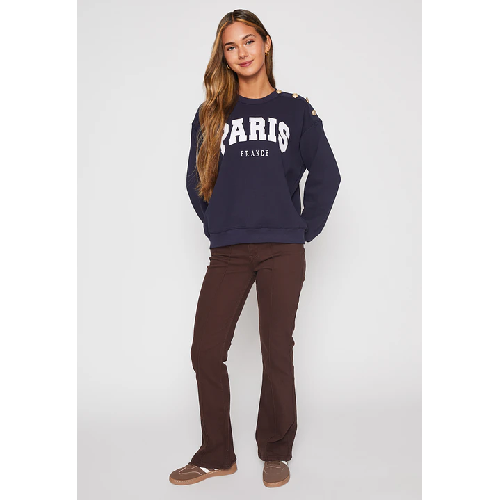 Pantalón Flare Mujer Café Familyshop 2