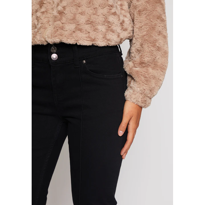 Pantalón Flare Mujer Negro Familyshop 3