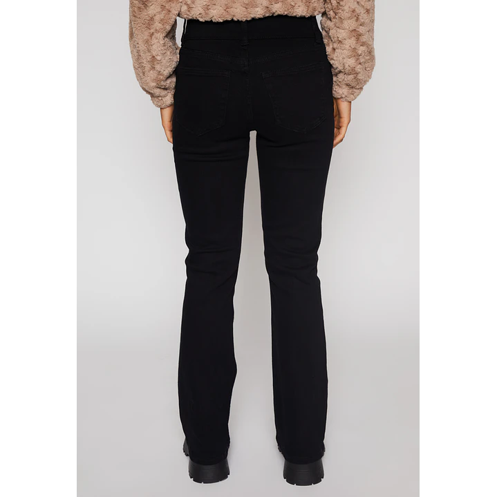 Pantalón Flare Mujer Negro Familyshop 4