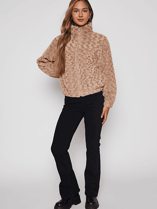 Pantalón Flare Mujer Negro Familyshop