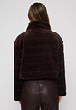 Chaqueta Franjas Mujer Café Familyshop - Miniatura 3