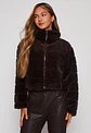 Chaqueta Franjas Mujer Café Familyshop - Miniatura 1