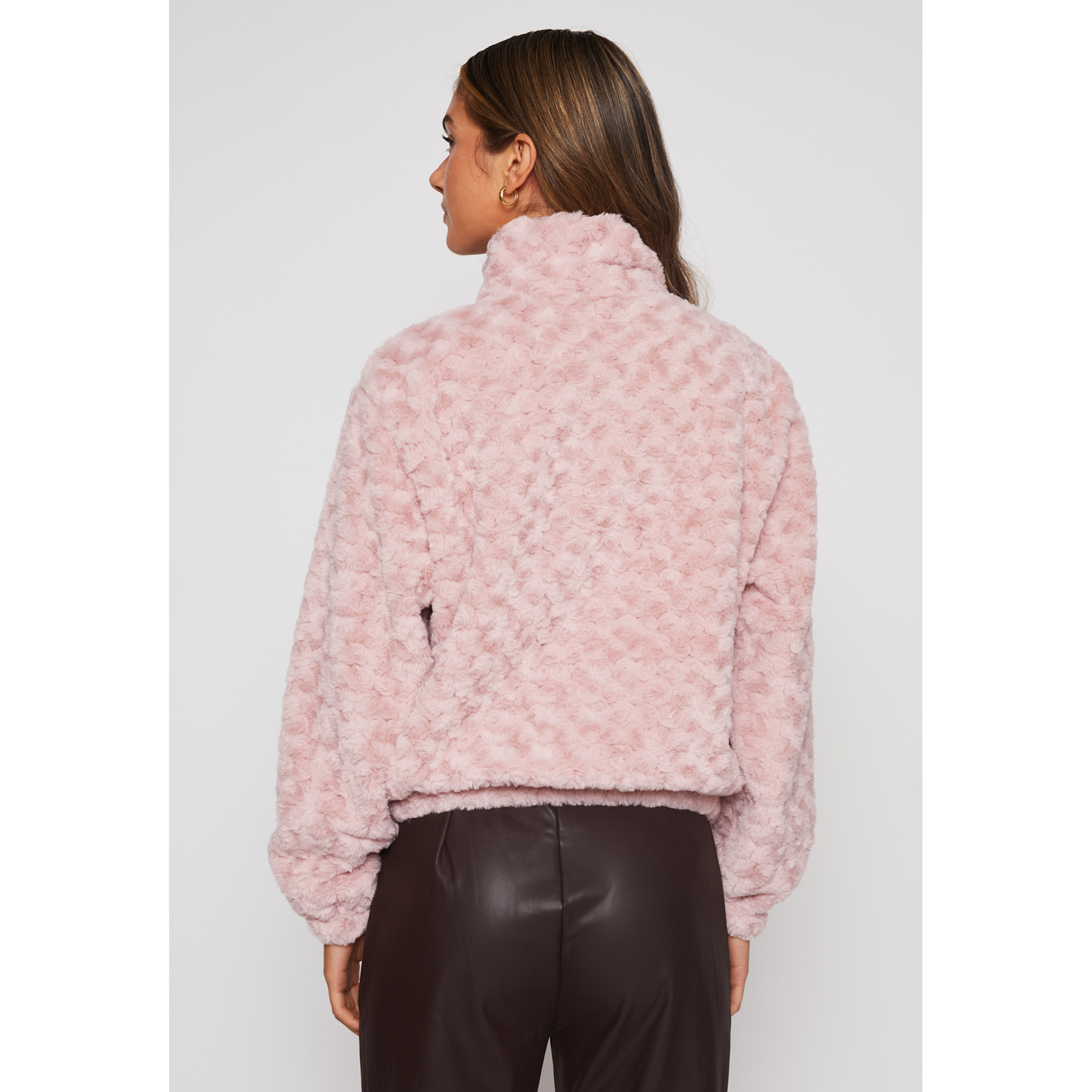 Polar Peludo Motas Mujer Rosado Familyshop 3