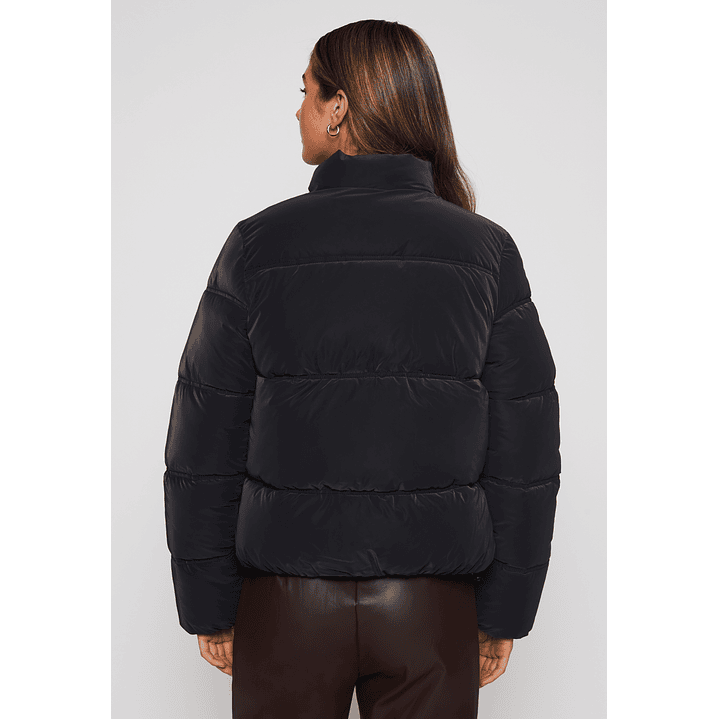 Parka Corderito Mujer Negro Familyshop 4