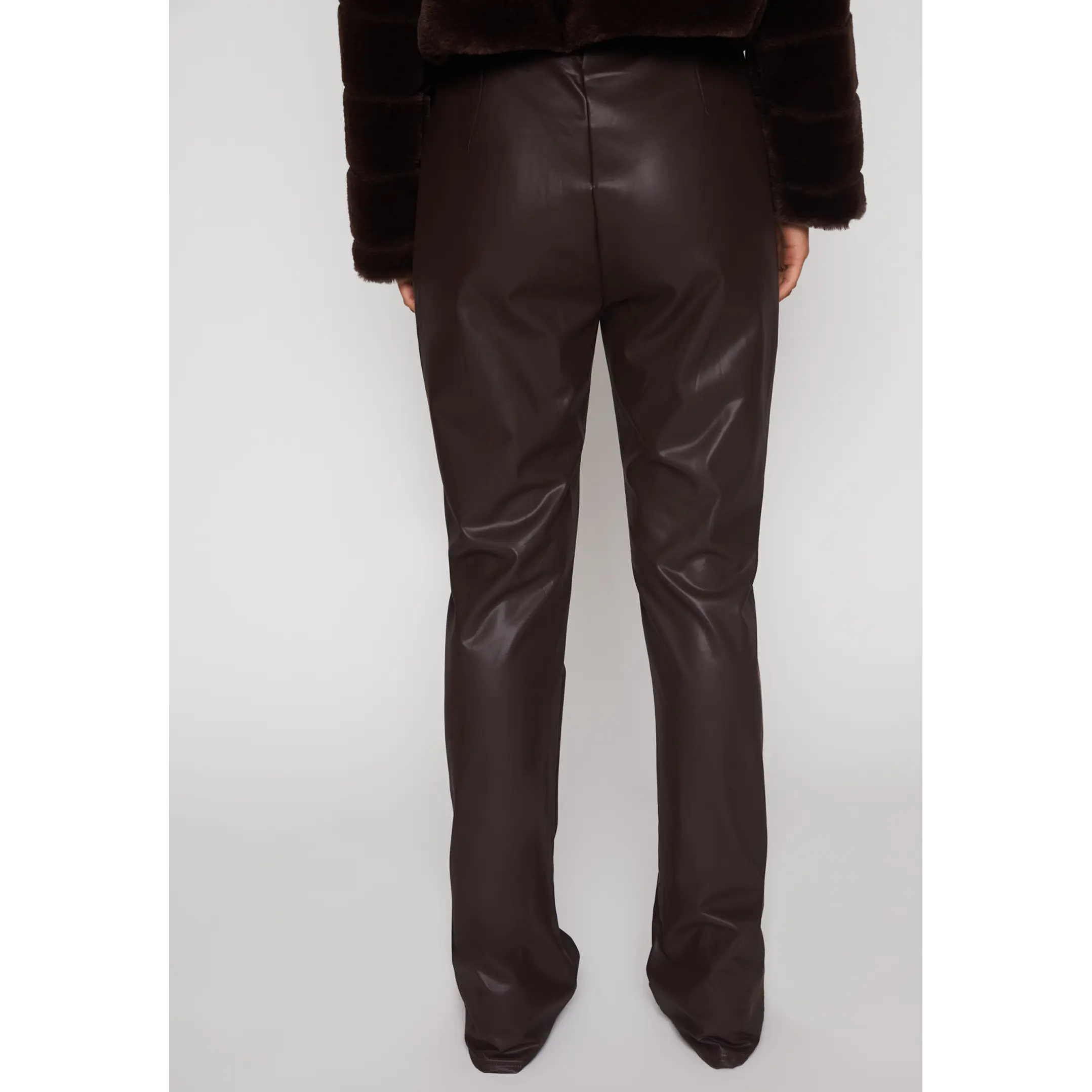 Calza Flare Mujer Café Familyshop 3