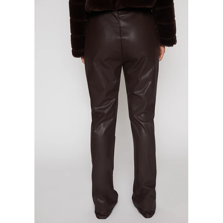 Calza Flare Mujer Café Familyshop 3