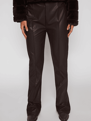 Calza Flare Mujer Café Familyshop