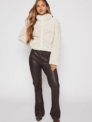 Chaqueta Franjas Mujer Arena Familyshop