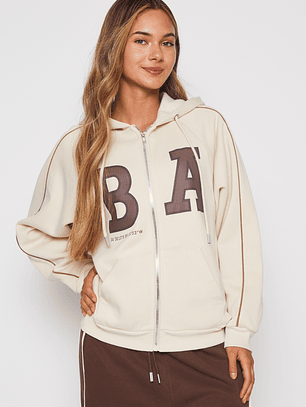 Polerón Go Mujer Café Familyshop