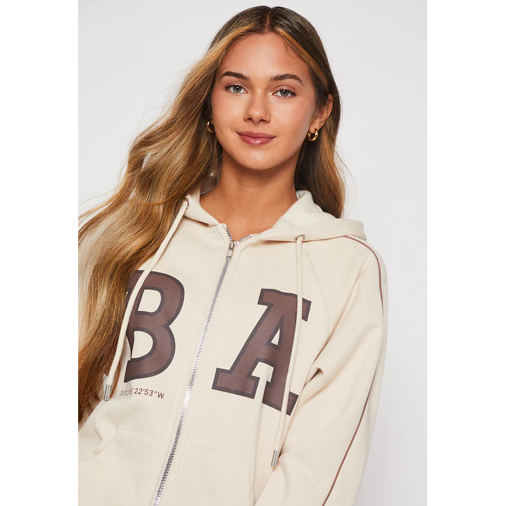 Polerón Go Mujer Café Familyshop 4