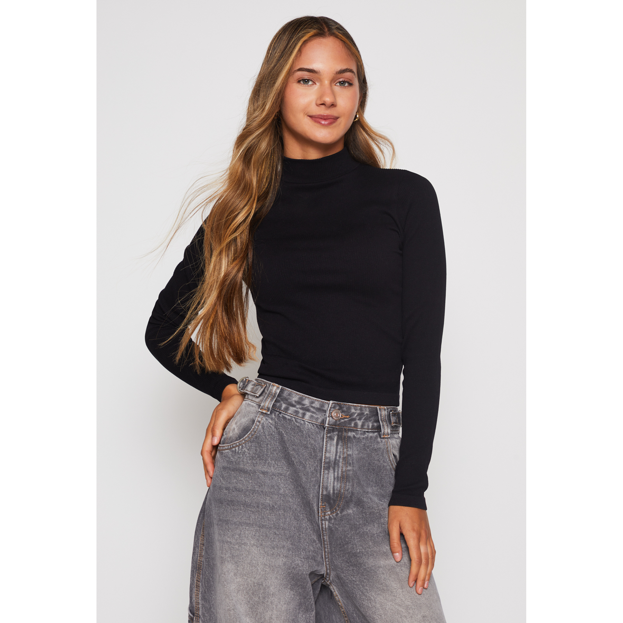 Beatle Seamless Mujer Negro Familyshop 1