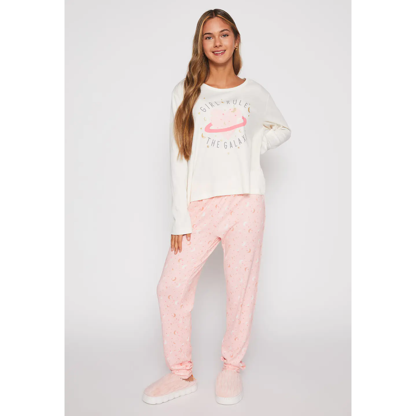 Pijama Mujer The Galaxy Rosado Familyshop 2
