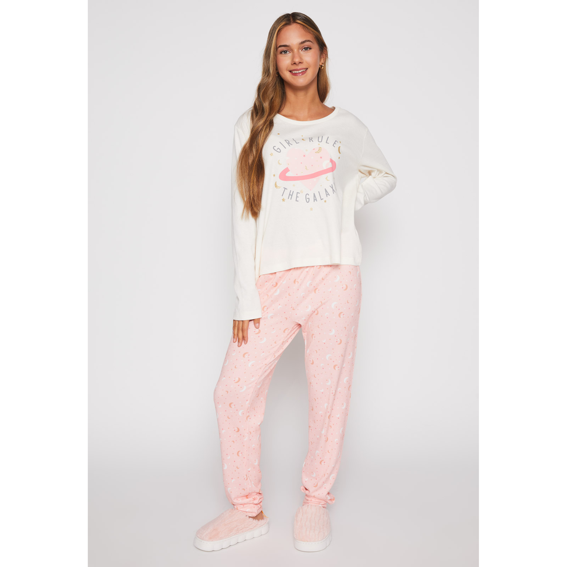 Pijama Mujer The Galaxy Rosado Familyshop 2