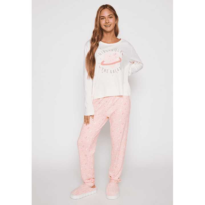 Pijama Mujer The Galaxy Rosado Familyshop 2