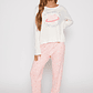 Pijama Mujer The Galaxy Rosado Familyshop - Miniatura 2