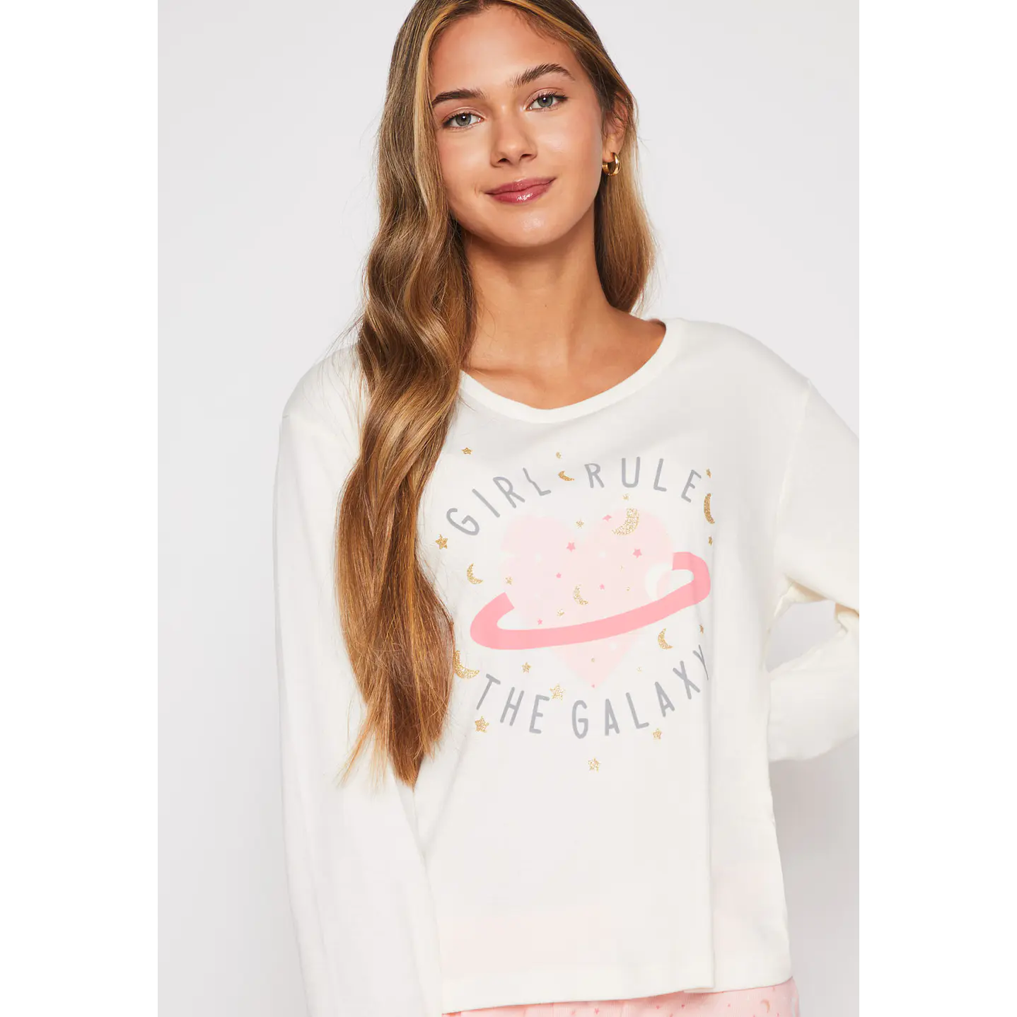Pijama Mujer The Galaxy Rosado Familyshop 4