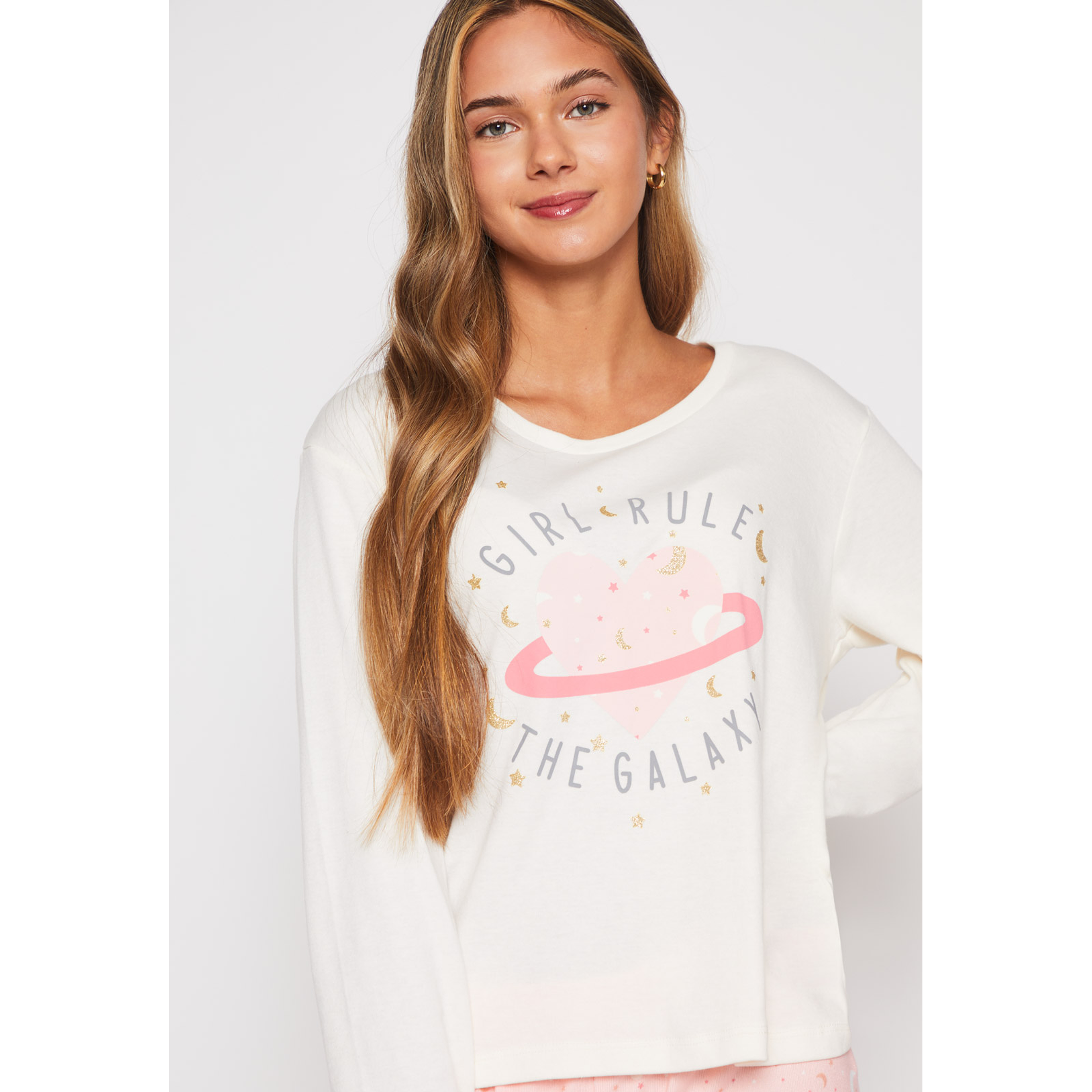 Pijama Mujer The Galaxy Rosado Familyshop 4