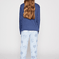 Pijama Mujer Trust Azul Familyshop - Miniatura 3