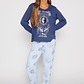 Pijama Mujer Trust Azul Familyshop - Miniatura 2