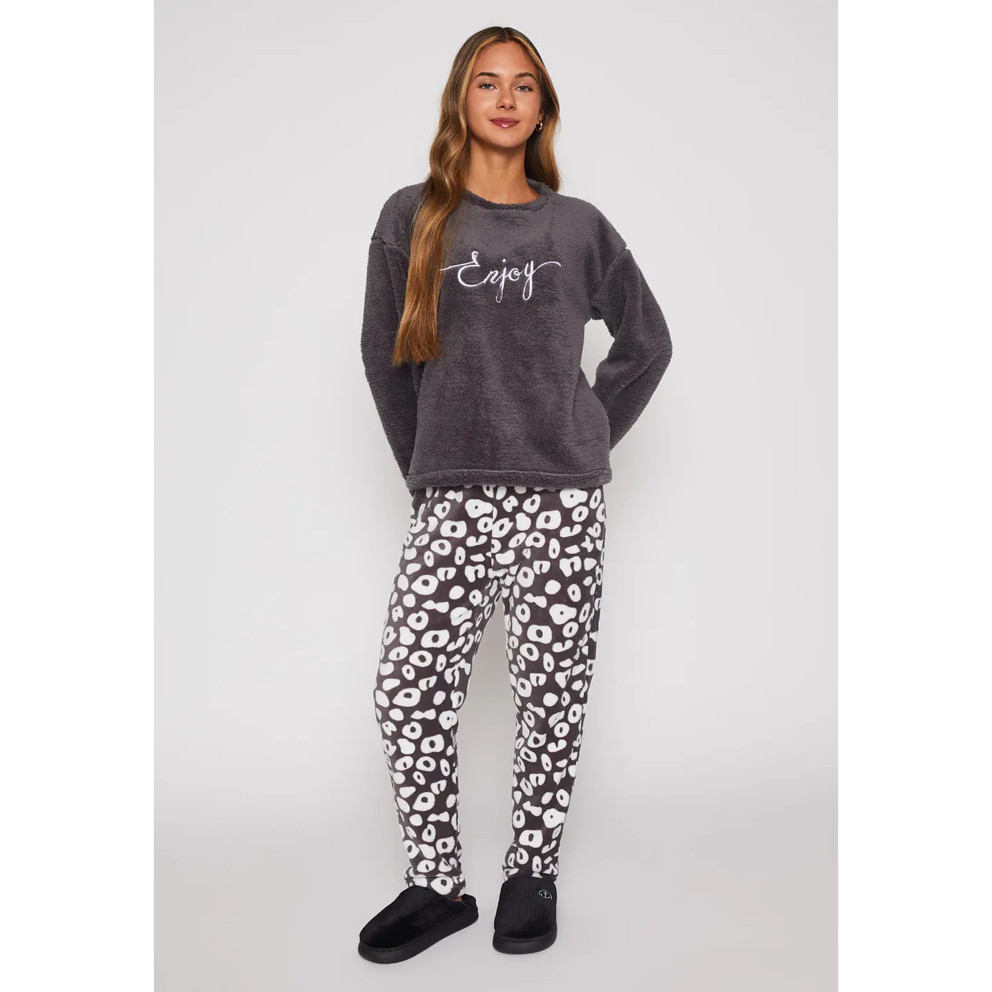 Pijama Chiporro Mujer Gris Familyshop 2