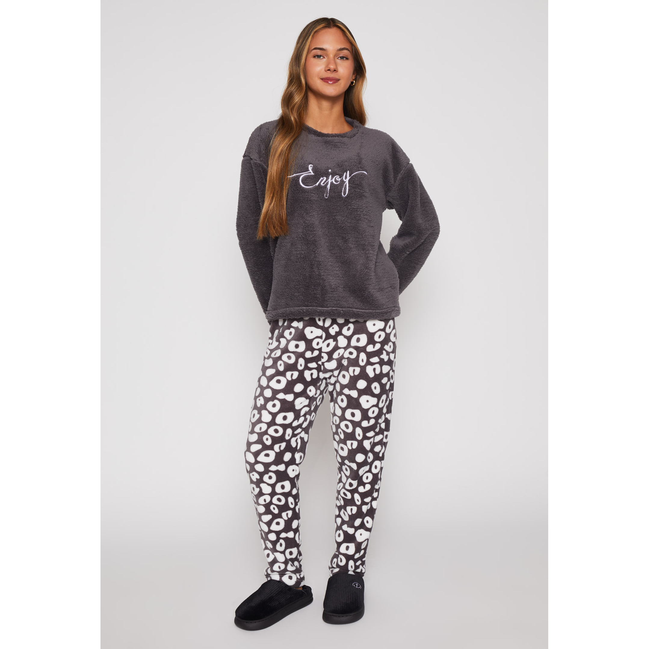 Pijama Chiporro Mujer Gris Familyshop 2