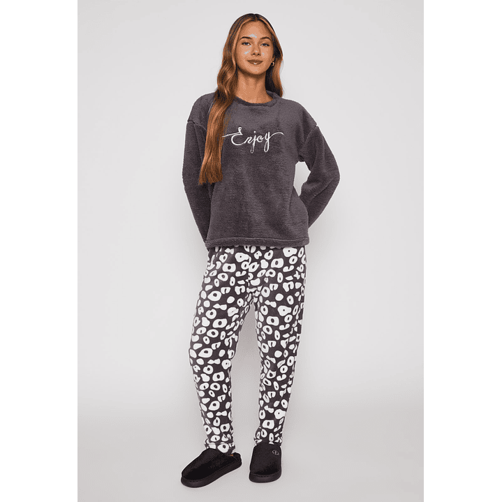 Pijama Chiporro Mujer Gris Familyshop 2
