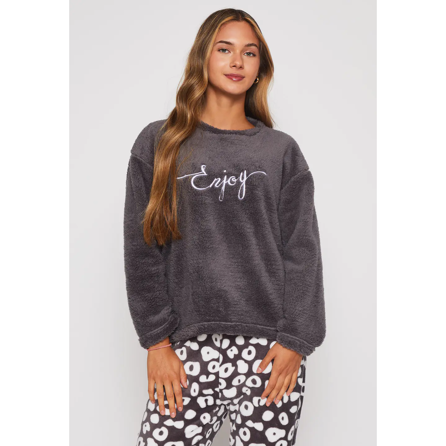Pijama Chiporro Mujer Gris Familyshop 1