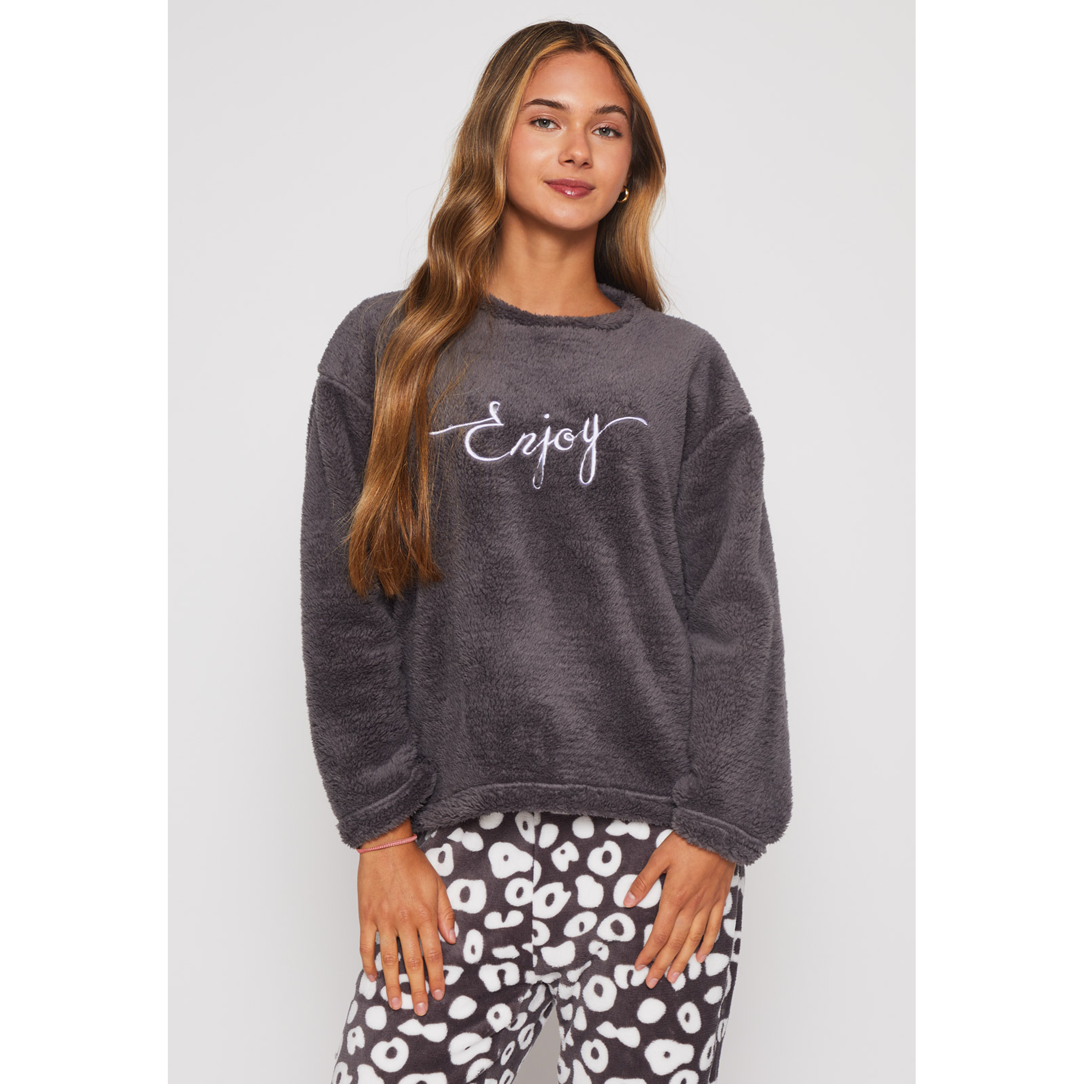 Pijama Chiporro Mujer Gris Familyshop 1