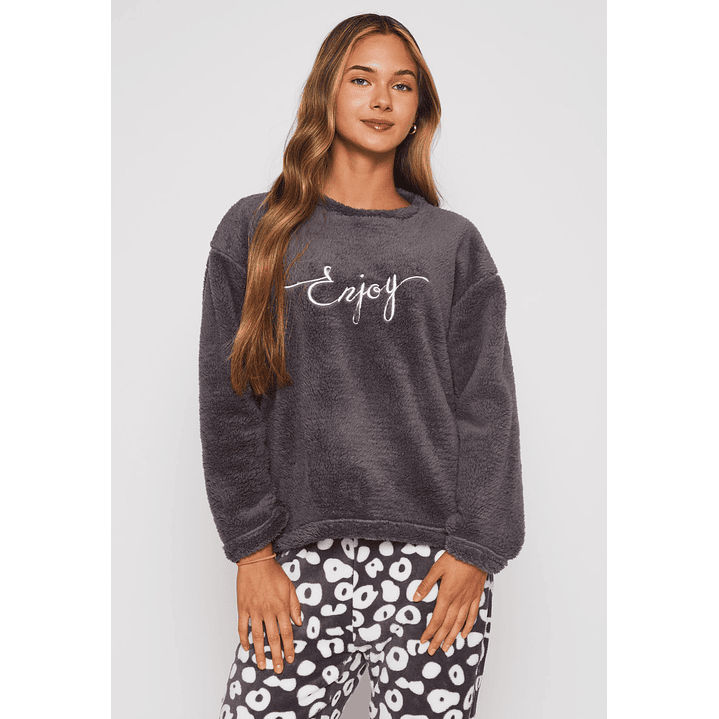 Pijama Chiporro Mujer Gris Familyshop 1