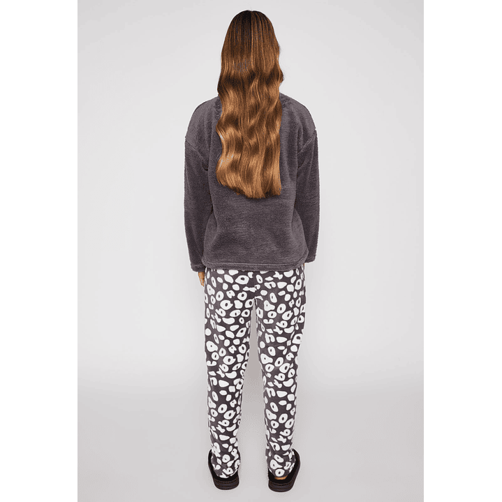 Pijama Chiporro Mujer Gris Familyshop 3