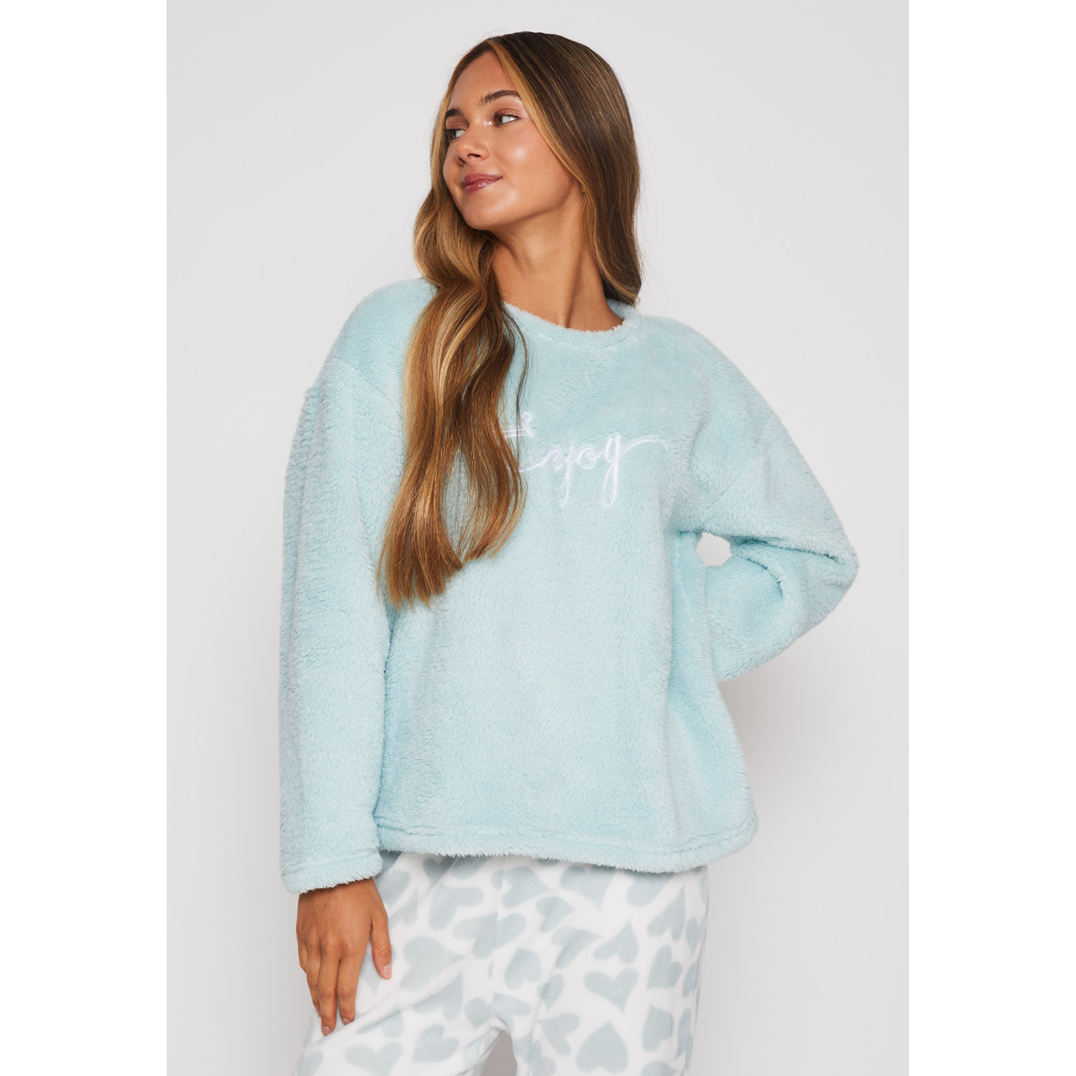 Pijama Chiporro Mujer Celeste Familyshop 1