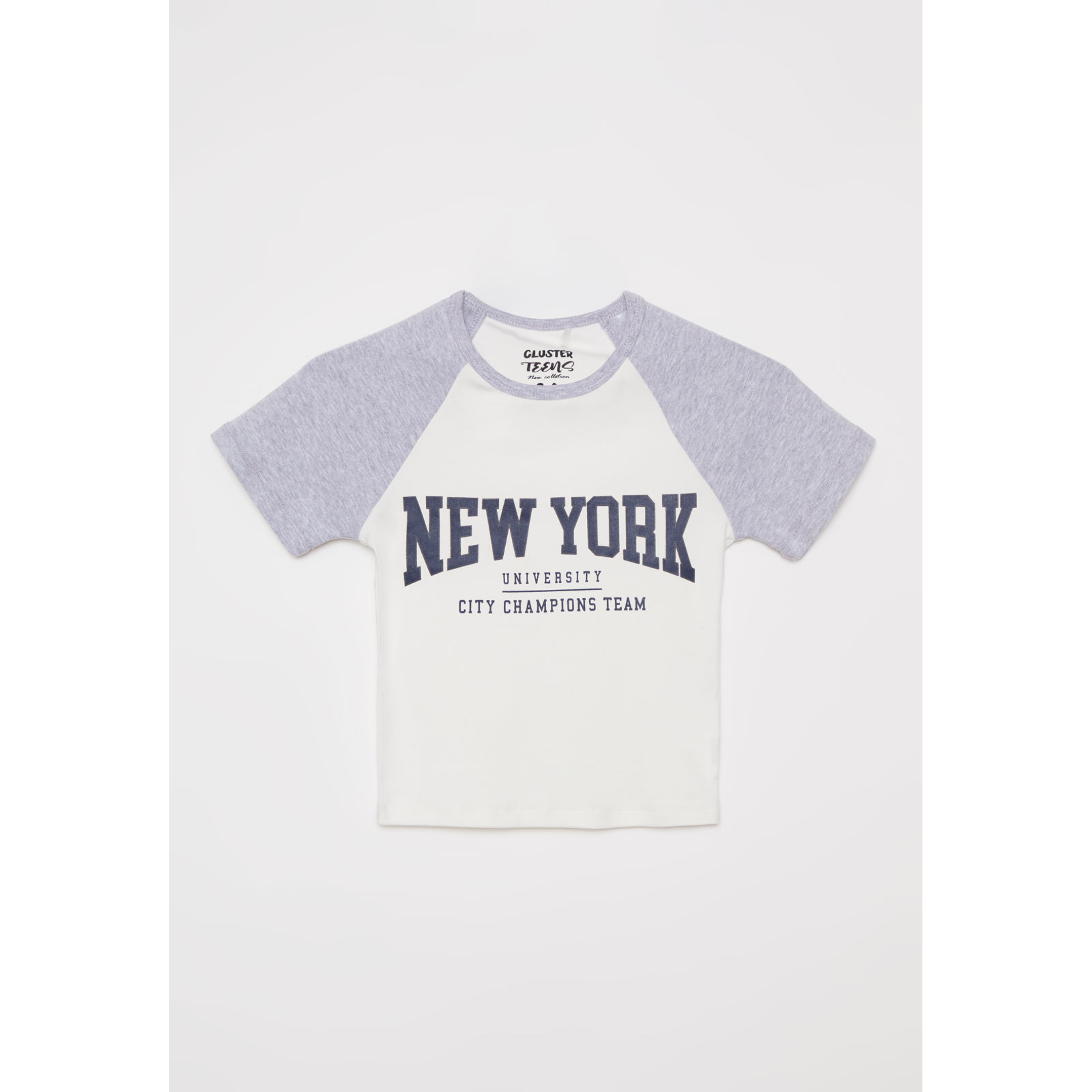 Polera Raglan Lola Blanco Familyshop 1