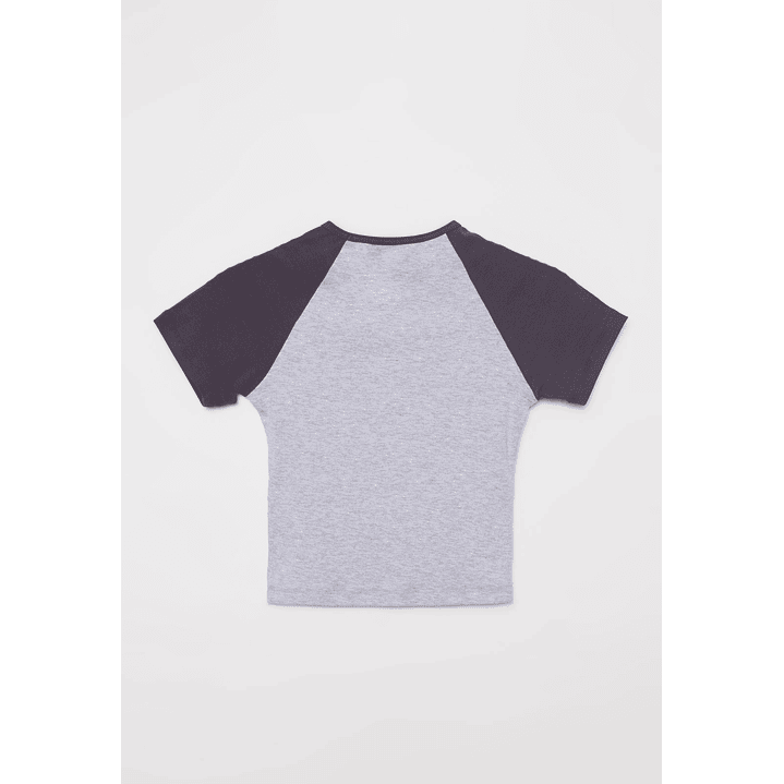 Polera Raglan Lola Gris Familyshop 2