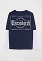 Polera Gothic Lolo Azul Familyshop - Miniatura 6