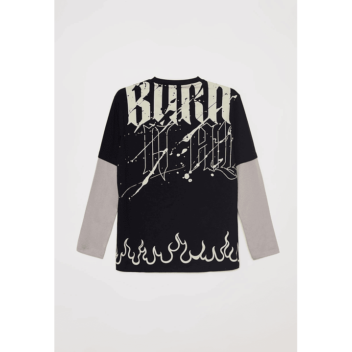 Polera Urban Lolo Negro Familyshop 2