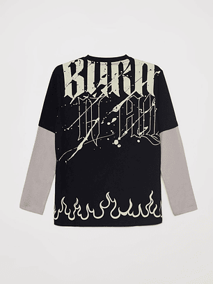 Polera Urban Lolo Negro Familyshop