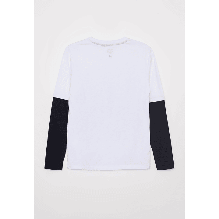 Polera Metal Lolo Blanco Familyshop 2