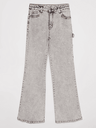 Jeans Wide Leg Carpintero Lola Gris Familyshop