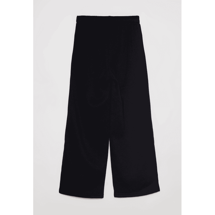 Pantalón Buzo Wide Leg College Lola Negro Familyshop 2