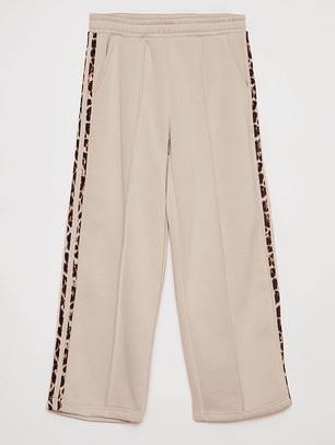 Pantalón Buzo Wide Leg Lola Beige Familyshop