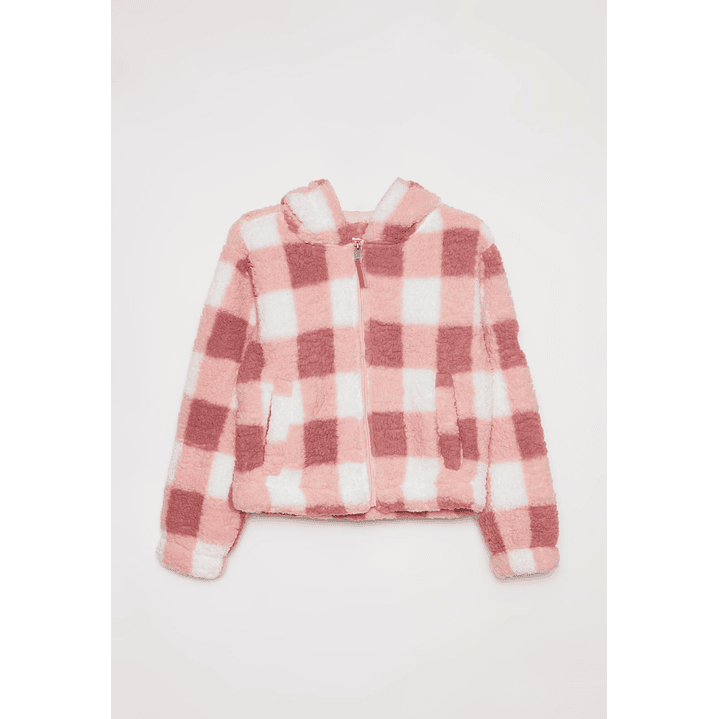 Polar Peludo Flores Lola Rosado Familyshop 1