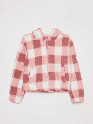 Polar Peludo Flores Lola Rosado Familyshop