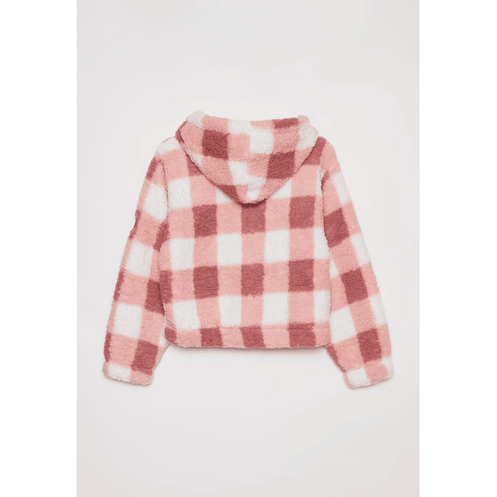 Polar Peludo Flores Lola Rosado Familyshop 2