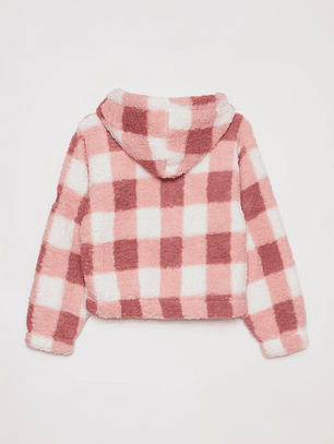 Polar Peludo Flores Lola Rosado Familyshop