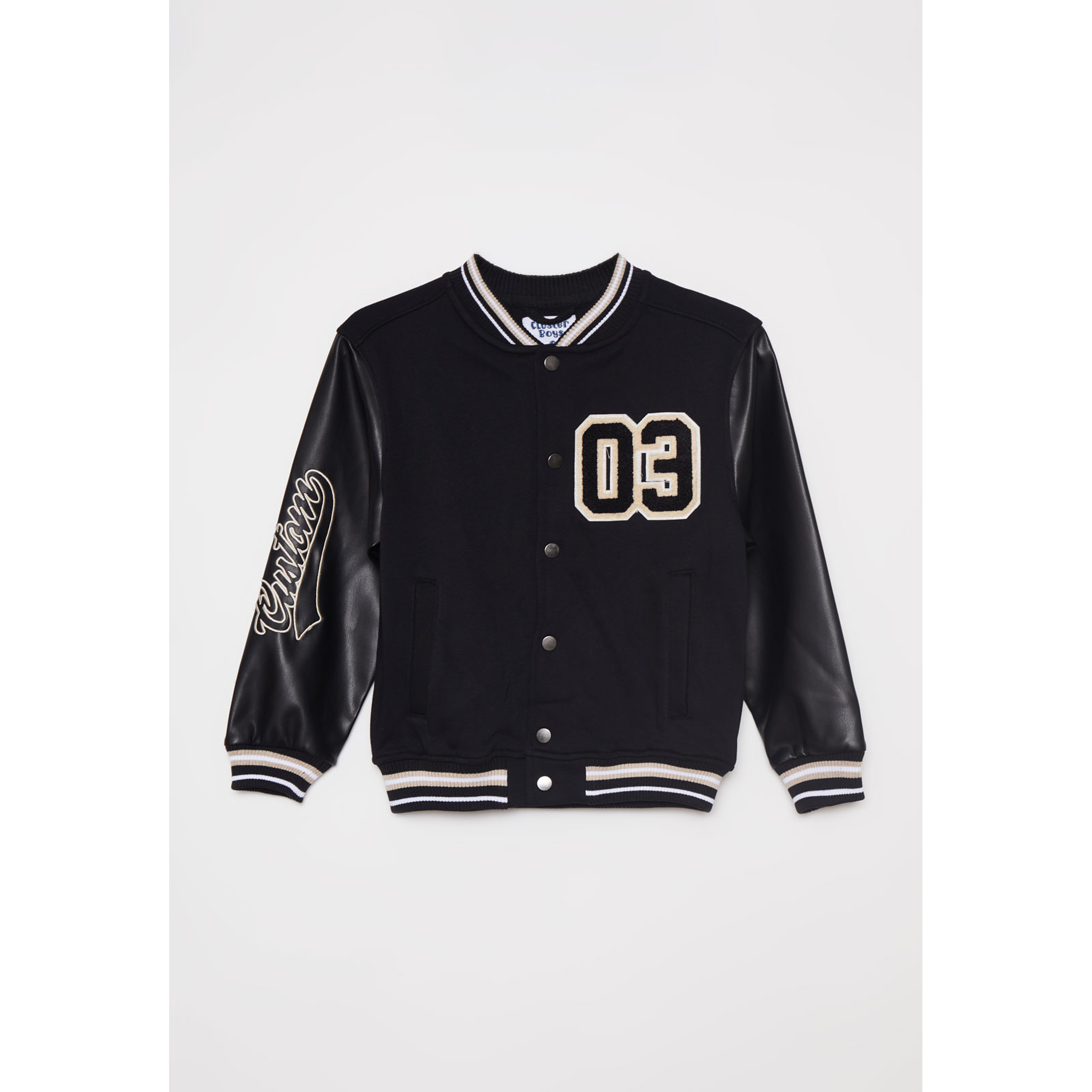 Chaqueta College Niño Negro Familyshop 1