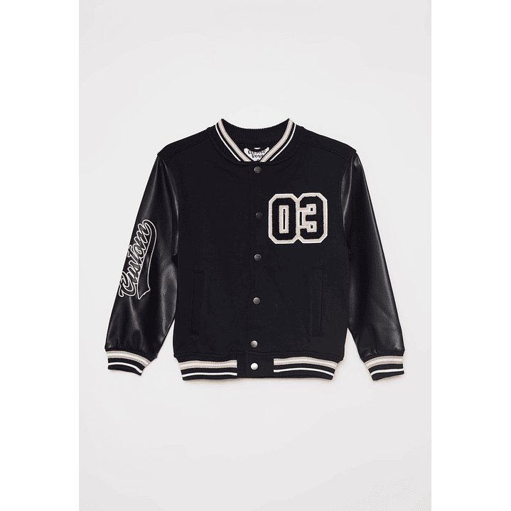 Chaqueta College Niño Negro Familyshop 1