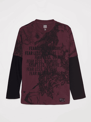 Polera Urban Lolo Burdeo Familyshop