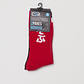 Calcetín Bipack Largo Skater Hombre Rojo Familyshop - Miniatura 2